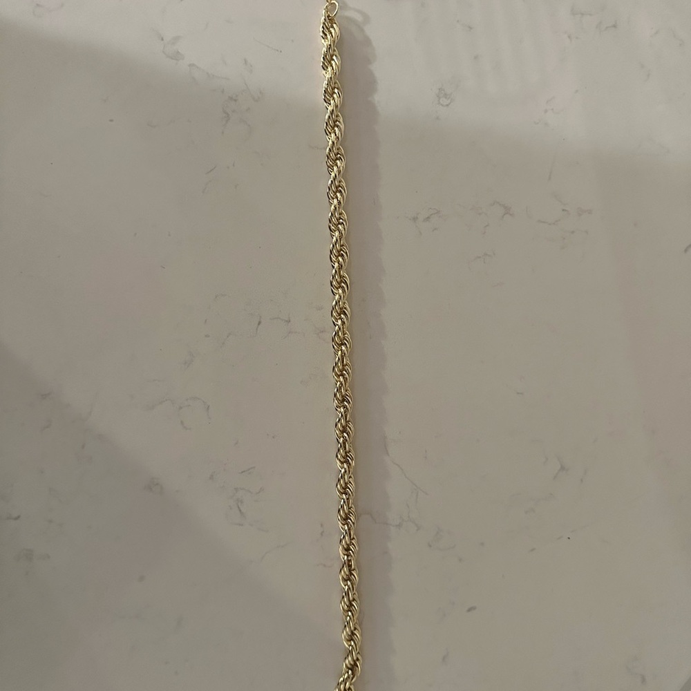 Uncommon James Braided Gold Necklace NWT - Picture 3 of 4